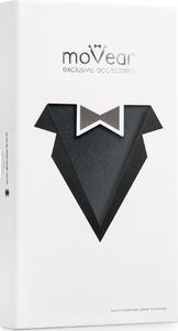 moVear Etui Skórzane slim Apple iPhone Xs MAX czarne pokrowiec MOVEAR Standard 4