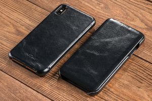 moVear Etui Skórzane slim Apple iPhone Xs MAX czarne pokrowiec MOVEAR Standard 11