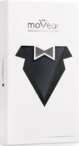 moVear Etui Skórzane slim Apple iPhone Xs MAX czarne pokrowiec MOVEAR Standard 4