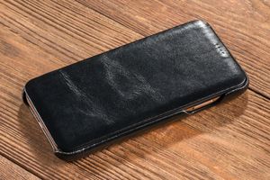 moVear Etui Skórzane slim Apple iPhone Xs MAX czarne pokrowiec MOVEAR Standard 6