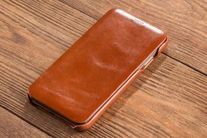 moVear Etui Skórzane slim Apple iPhone Xs MAX brązowy pokrowiec MOVEAR Standard 5