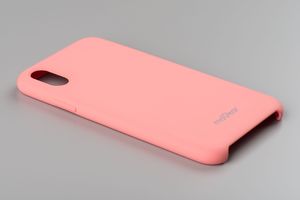 moVear Etui silikon iPhone Xs moVear silkyCase Pudrowy Różowy Standard 7