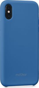 moVear Etui silkyCase iPhone Xs MAX 6.5" Niebieski 3