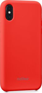 moVear Etui silikon iPhone X moVear silkyCase Czerwony Standard 3