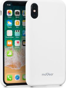 moVear Etui silikon iPhone X moVear silkyCase białe Standard 1