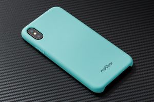 moVear Etui silikon iPhone X moVear silkyCase Miętowy Seledynowy Standard 7