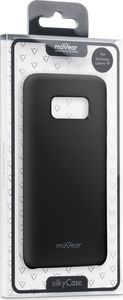 moVear Etui silikon Galaxy S8+ (Plus) MOVEAR silkyCase Czarne Samsung G955F Standard 5