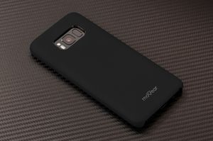 moVear Etui silikon Galaxy S8+ (Plus) MOVEAR silkyCase Czarne Samsung G955F Standard 7