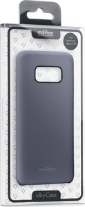 moVear Etui silikon Galaxy S8+ MOVEAR silkyCase Szaro-niebieski Samsung G955F Standard 5