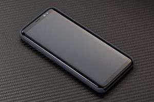 moVear Etui silikon Galaxy S8+ MOVEAR silkyCase Szaro-niebieski Samsung G955F Standard 6