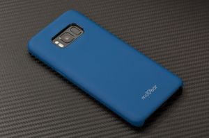 moVear Etui silikon Galaxy S8+ (Plus) MOVEAR silkyCase Niebieskie Samsung G955F Standard 7