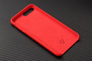 moVear MOVEAR Etui silikonowe iPhone 8/7 Plus Czerwony silkyCase Standard 6