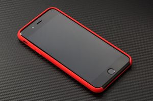 moVear MOVEAR Etui silikonowe iPhone 8/7 Plus Czerwony silkyCase Standard 7