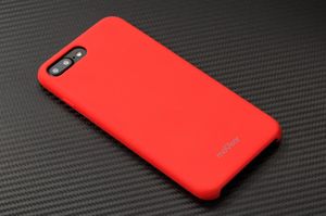 moVear MOVEAR Etui silikonowe iPhone 8/7 Plus Czerwony silkyCase Standard 8