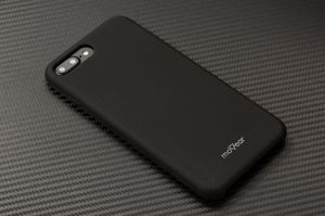 moVear MOVEAR Etui silikonowe iPhone 8/7 Plus 5.5" Czarny silkyCase Standard 8