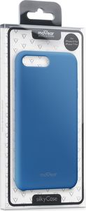 moVear MOVEAR Etui silikonowe iPhone 8 Plus / 7 Plus Niebieskie silkyCase Standard 5