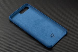 moVear MOVEAR Etui silikonowe iPhone 8 Plus / 7 Plus Niebieskie silkyCase Standard 6