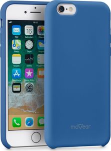 moVear MOVEAR Etui silikonowe iPhone 6s / 6 Niebieskie silkyCase Standard 1