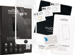 moVear moVear 3D X-PRO Szkło Hartowane na iPhone 6 6s Cały Ekran Białe Standard 1
