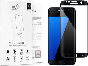 moVear Szkło Hartowane na Cały Ekran moVear 3D Samsung Galaxy S7 edge G935F Czarne Standard 1