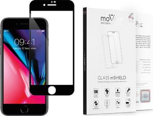 moVear Szkło Hartowane do Etui 2.5D MAX na iPhone 8 / 7 Pyłoszczelne Full Glue Cały Ekran MOVEAR Standard 1