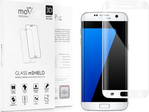 moVear Szkło Hartowane 9H białe Samsung Galaxy S7 edge moVear GLASS mSHIELD 3D Cały Ekran Standard 1