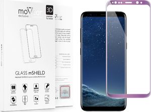 moVear Szkło 3D na Cały Ekran Samsung Galaxy S8+ (Plus), Hartowane 9H, kolor Lawendowy | moVear Standard 1