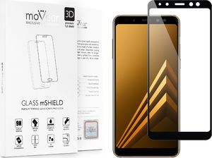 moVear Szkło Hartowane 3D na Cały Ekran Samsung Galaxy A8 2018 - A530F Czarne moVear Standard 1