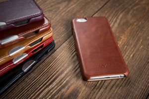 moVear Skórzane Etui iPhone 6 / 6s moVear flipSide C vintage brązowy Standard 12