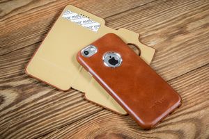 moVear Etui Skórzane 2w1 na iPhone 6, 6s moVear multiCover S, Magnes, Brązowe Standard 17