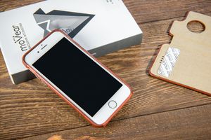 moVear Etui Skórzane 2w1 na iPhone 6, 6s moVear multiCover S, Magnes, Brązowe Standard 18