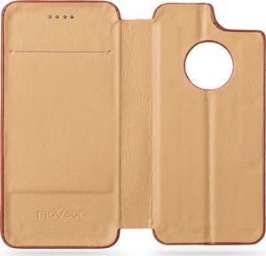 moVear Etui Skórzane 2w1 na iPhone 6, 6s moVear multiCover S, Magnes, Brązowe Standard 8