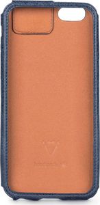 moVear Skórzane Etui Wsuwka na iPhone 6 / 6s moVear backCover J, Granatowe, Niebieskie Standard 3