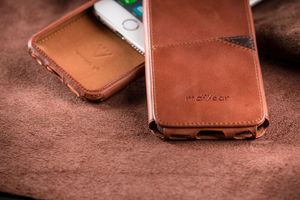 moVear Etui Wsuwka iPhone 6 / 6s moVear backCover J, Brązowe, Skórzane Plecki Standard 10