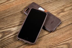 moVear Skórzane Etui Wsuwka iPhone 6 / 6s moVear backCover J, Brązowy Standard 6