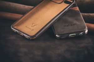 moVear Skórzane Etui Wsuwka iPhone 6 / 6s moVear backCover J, Brązowy Standard 9