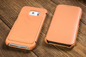 moVear Etui skórzane Samsung Galaxy S6 edge cappuccino MOVEAR Standard 7