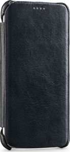 moVear moVear flipSide S+ etui do Samsung Galaxy S6 edge | 100% Czarna Skóra Standard 2