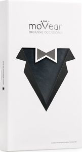 moVear moVear flipSide S+ etui do Samsung Galaxy S6 edge | 100% Czarna Skóra Standard 4