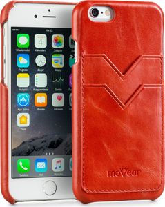moVear Etui Case na iPhone 6 / 6s moVear backCover S+ Czerwona Skóra Standard 1