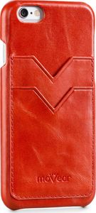 moVear Etui Case na iPhone 6 / 6s moVear backCover S+ Czerwona Skóra Standard 3