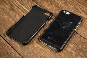 moVear Etui Case na iPhone 6 / 6s moVear backCover S+ Czarna Skóra Standard 5