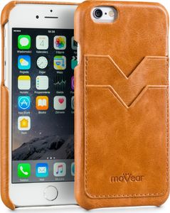 moVear Etui Case na iPhone 6 / 6s moVear backCover S+ Jasnobrązowa Skóra Standard 1