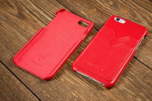 moVear Etui Case na iPhone 6 / 6s moVear backCover S+ Czarwona Skóra Standard 5