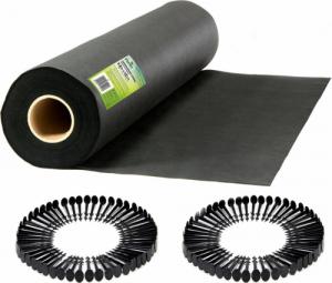Plonos Agrowłóknina ogrodowa Plonos 0,8 m x 100 m + 100 szpilek 1