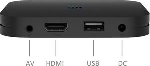 Odtwarzacz multimedialny Xiaomi Najnowszy Xiaomi Mi Box S 4K HDR Android TV 8.1 Smart TV Język Polski + Klawiatura bezprzewodowa Green Cell 3