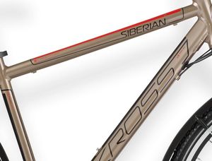 Kross Rower górski uniwersalny Trans Siberian M(19") brązowy/ czerwony mat 2