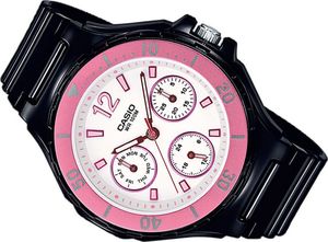 Casio Czarny Różowy LRW-250H-1A3VEF 2