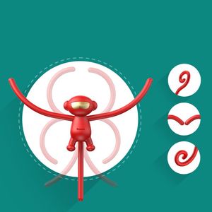 Baseus Baseus Car Mount Holder Monkey Shaped red uniwersalny 12