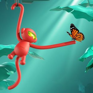 Baseus Baseus Car Mount Holder Monkey Shaped red uniwersalny 8